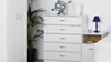 Budget Silver & White Bedroom Furniture