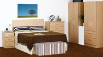 Midi Oak Bedroom Furniture