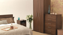 Midi Walnut Bedroom Furniture