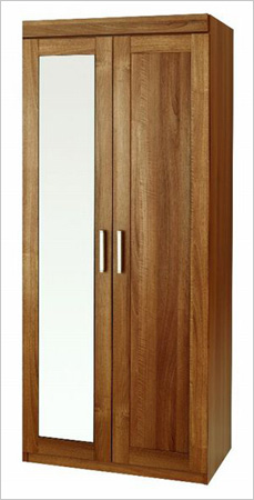 Alive Two Door Wardrobe with Mirror