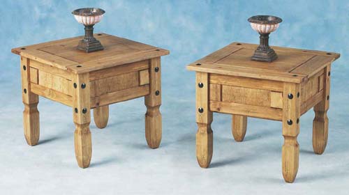 Pair of Corona Lamp Tables