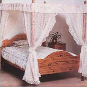 Lace Curtains For Four Poster Beds From