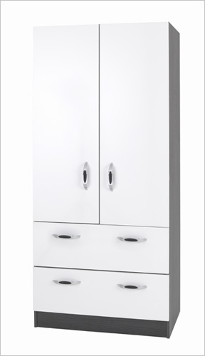 Midi Piano Two Drawer Combi with Optional Mirror