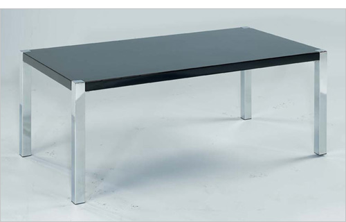 Novello Coffee Table with High Gloss Black Finish