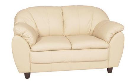 Las Vegas 2 Seater Leather Sofa