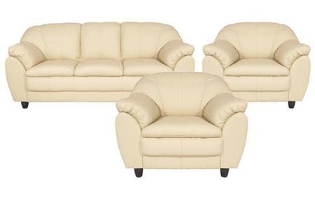 Las Vegas 3+1+1 Leather Sofa Combination