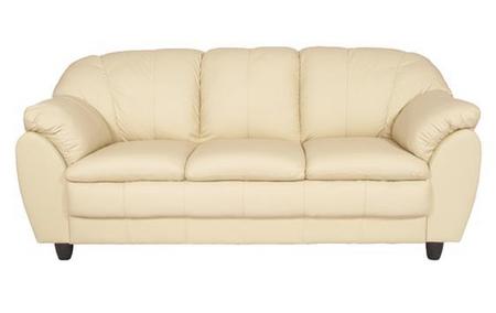 Las Vegas 3 Seater Leather Sofa