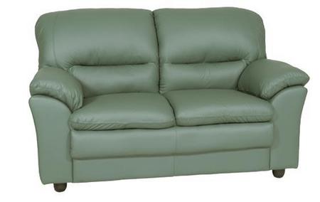New York 2 Seater Leather Sofa