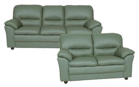 New York 3+2 Leather Sofa Combination