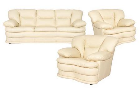 Rimini 3+1+1 Leather Sofa Combination