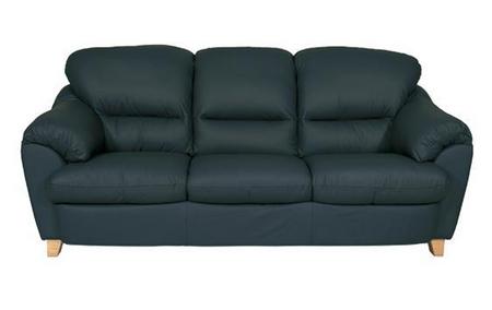 Bologna 3 Seater Leather Sofa