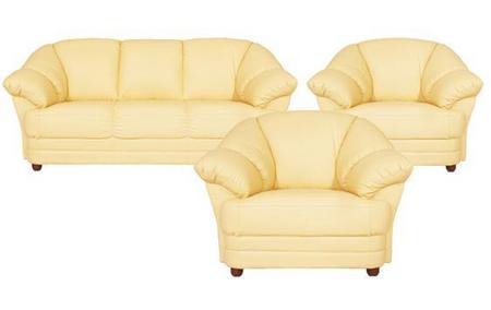 Boston 3+1+1 Leather Sofa Combination