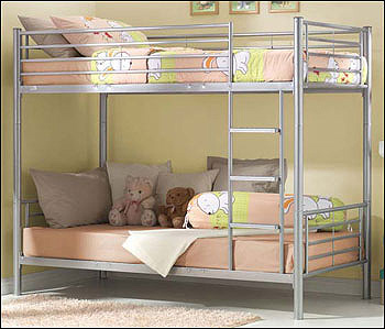 Tommi 3 Foot Metal Bunk Bed From