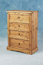 Corona 4 Drawer Chest
