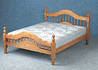 Cuban Kingsize Pine Bed