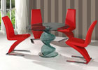 Cordoba Dining Table - Clear Glass