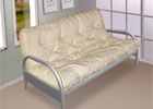 Futon Sofa shown with Cream Futon Mattress