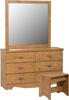 Cairo Five Drawer Bedside Chest