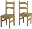 Waxed Pine Dining Chairs