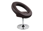 Polo Chair - Shown in Black Faux Leather