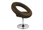 Polo Chair - Shown in Brown Faux Leather