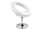 Polo Chair - Shown in White Faux Leather
