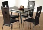 Chantilly Black Dining Set