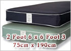 Small Single Waterproof Mattress - Quilted