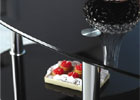 Cara Black Glass Coffee Table