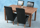 Centurion Expresso Brown Dining Set Plus Four Chairs