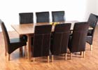 Centurion Expresso Brown Dining Set Plus Six Chairs