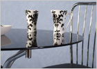 Cindy Glass Top Dining Set