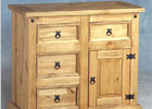 Corona One Door Sideboard