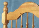 Cuban King Size Pine Bed