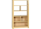 Eclipse Oak Bookcase and Display Unit