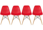 Red Eiffel Chairs