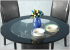 Galaxy Round with Black Surround Glass