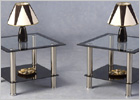 Harlequin Lamp Table