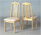 Pair of Oak New Imperial Chairs