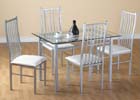 Jessamyn Glass Dining Set