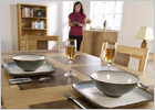 Kingston Dining Table Extended