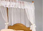 Lace Curtains For 4 Poster Beds