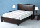 Mistral Double Faux Leather Bed