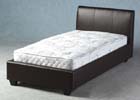 Palermo Single Faux Leather Bed
