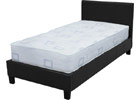 Prado Single Bed - Black PVC