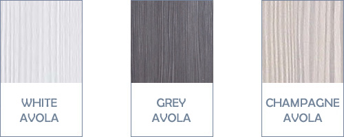 Avola Door and Drawer Finishes