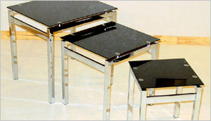 Glass Nest of Tables