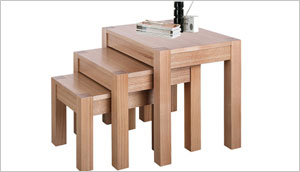 Wood Nest of Tables