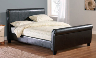 King Size Faux Leather Beds