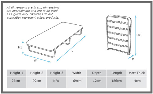 Popular Folding Guest Bed